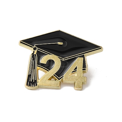 2024 Graduation Caps Enamel Pins JEWB-M042-08B-1