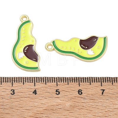 Alloy Enamel Pendants AL-CBA292F-01I-G-1