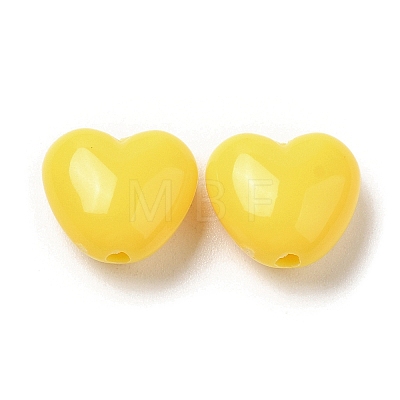 Opaque Acrylic Beads OACR-C016-32H-1