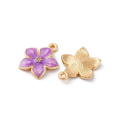 Zinc Alloy Enamel Pendants X-PALLOY-I124-10G-1