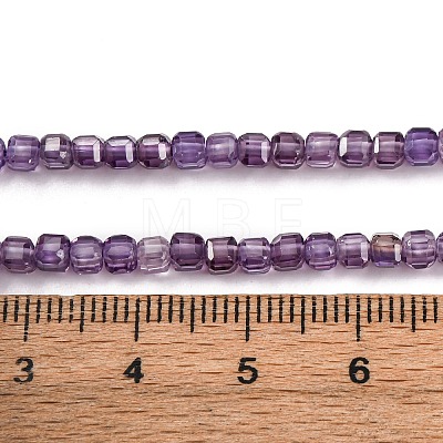 Cubic Zirconia Bead Strands ZIRC-P109-01B-03-1