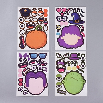 Halloween Decorating Stickers DIY-I027-06-1