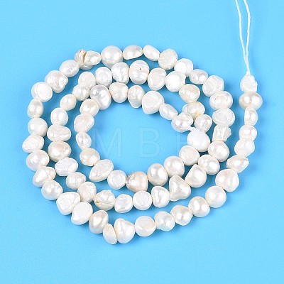 Natural Cultured Freshwater Pearl Beads Strands PEAR-T006-18A-1