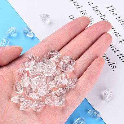 Transparent Acrylic Beads MACR-S373-59B-B12-1