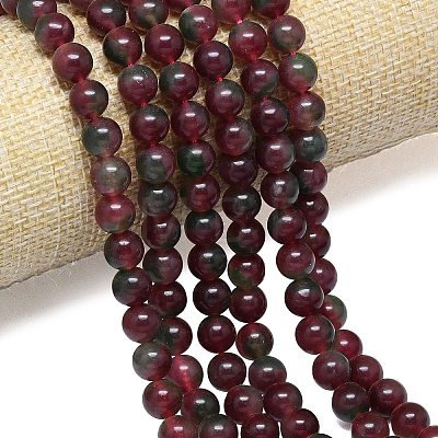 Natural Malaysia Jade Beads Strands G-B165-C03-8mm-1