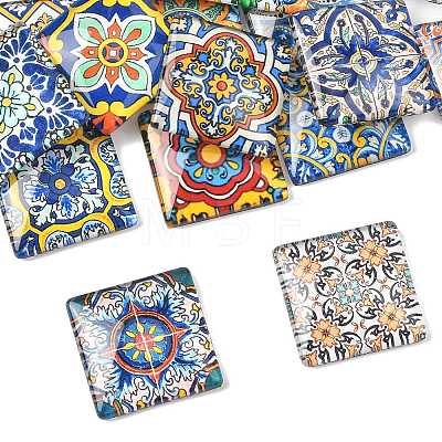 1 Bag Glass Cabochons GGLA-FS0001-19A-1