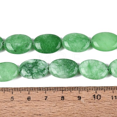 Dyed Natural White Jade Beads Strands G-N370-01A-07-1