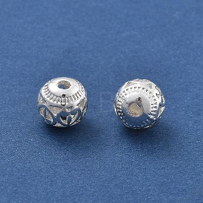 Alloy Hollow Beads PALLOY-P238-23S-RS-1