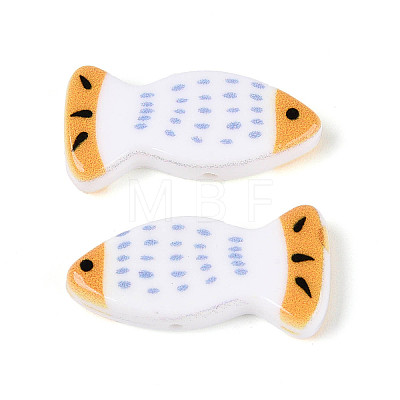 Printed Opaque Resin Beads RESI-N043-22E-1