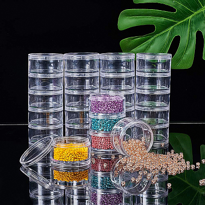 Plastic Bead Containers CON-BC0005-03-1