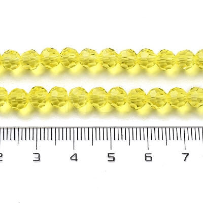 Transparent Glass Bead Strands X-GLAA-G013-6mm-68-1