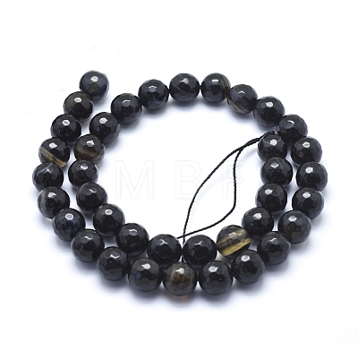 Natural Agate Beads G-J371-08-12mm-1