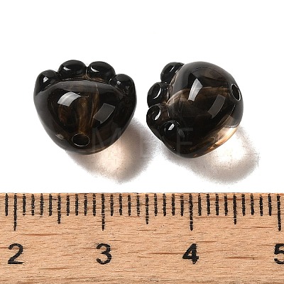 Two Tone Transparent Acrylic Beads TACR-P008-01A-01-1