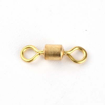 Brass Fishing Rolling Bearing Connector FIND-WH0048-25D-G-1
