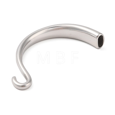 Non-Tarnish 304 Stainless Steel Hook and S-Hook Clasps STAS-U006-01A-P-1