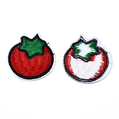 Computerized Embroidery Cloth Iron On/Sew On Patches AJEW-T005-08-1