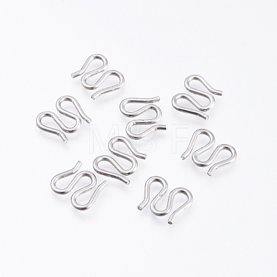 304 Stainless Steel M Clasps STAS-G190-10P-1