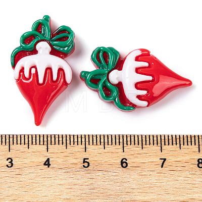 Christmas Decorations Theme Opaque Resin Decoden Cabochons RESI-Z026-01I-1