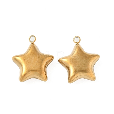 304 Stainless Steel Pendants STAS-S186-01A-G-1
