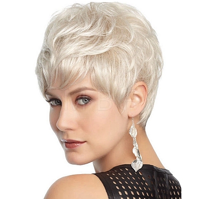 Short Curly Synthetic Wigs OHAR-G008-03-1