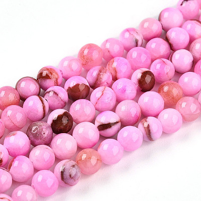 Natural Persian Jade Beads Strands G-A255-A02-04G-1