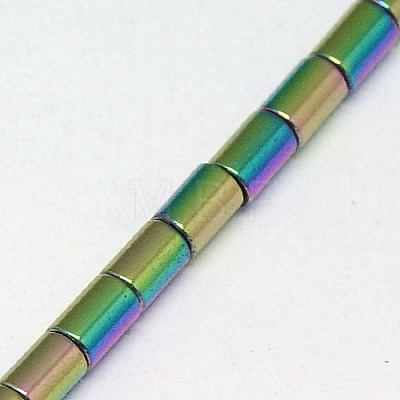 Electroplate Non-magnetic Synthetic Hematite Beads Strands G-J162-A-08-1