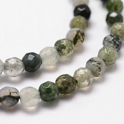 Natural Moss Agate Beads Strands X-G-D840-25-4mm-1