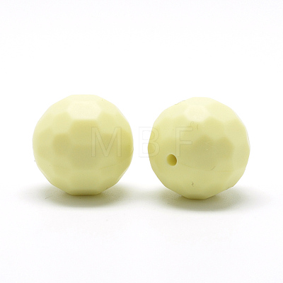Food Grade Eco-Friendly Silicone Beads X-SIL-T037-M-1