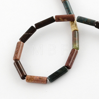 Natural Indian Agate Beads Strands G-R181-03-1