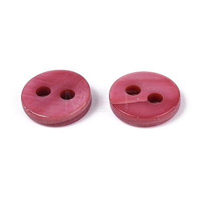 Natural Freshwater Shell Buttons SHEL-N038-21-1