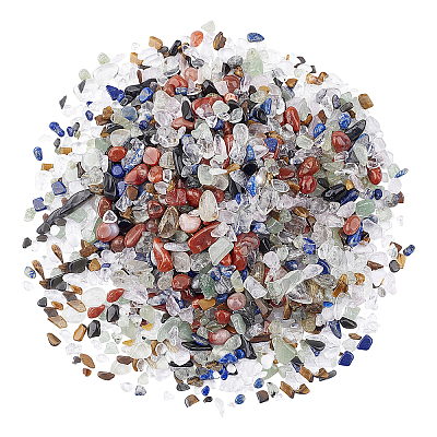 Natural & Synthetic Mixed Gemstone Beads G-GA0001-28-1