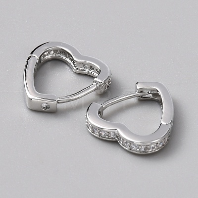 Brass Hoop Earrings EJEW-WH0023-13P-1