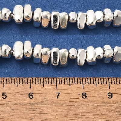 Electroplated Synthetic Non-magnetic Hematite Beads Strands G-I364-B01-S-1