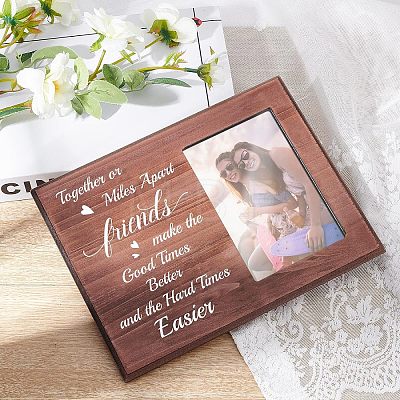 MDF Photo Frames DIY-WH0231-016-1