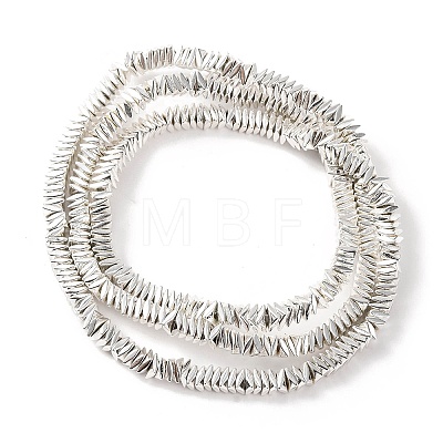 Electroplated Synthetic Non-magnetic Hematite Beads Strands G-G849-07A-S-1