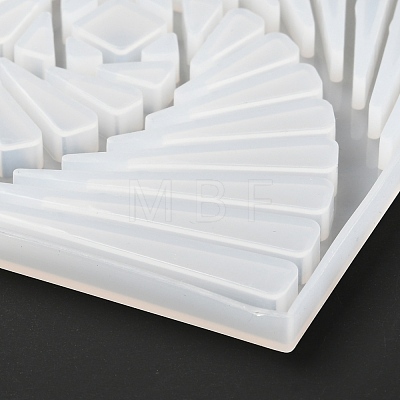 Square Silicone Cup Mat Molds DIY-I065-05-1