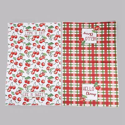 Fruits Print Polyester Kitchen Towels FB-H002-03B-1