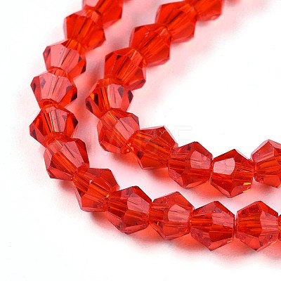 Transparent Glass Beads Strands EGLA-A039-T4mm-D31-1