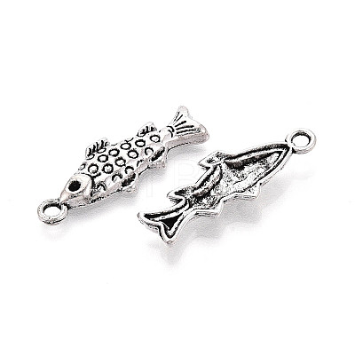 Tibetan Style Alloy Pendants TIBEP-T053-07AS-1