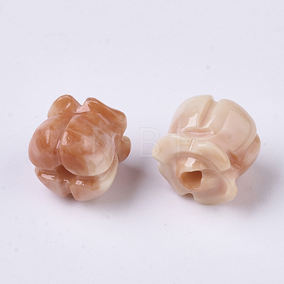 Synthetic Coral Beads CORA-R017-28-B08-1