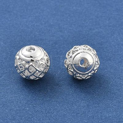 Alloy Hollow Beads PALLOY-P238-07S-RS-1