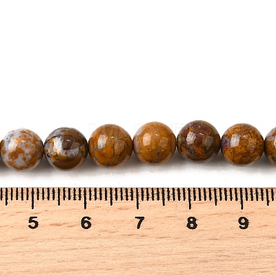 Natural African Opal Beads Strands G-S390-06-8mm-1