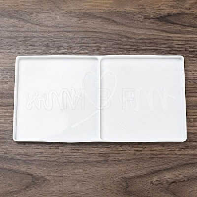 DIY Couple Cup Mat Silicone Molds DIY-G093-01-1