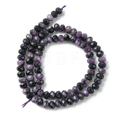 Natural Sugilite Beads Strands G-A092-G04-02-1