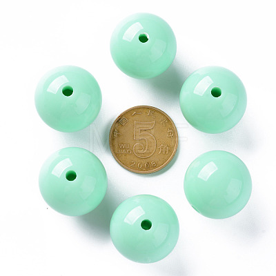 Opaque Acrylic Beads X-MACR-S370-C20mm-A05-1