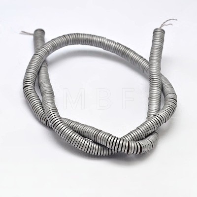 Electroplate Non-magnetic Synthetic Hematite Beads Strands G-I175-20D-1