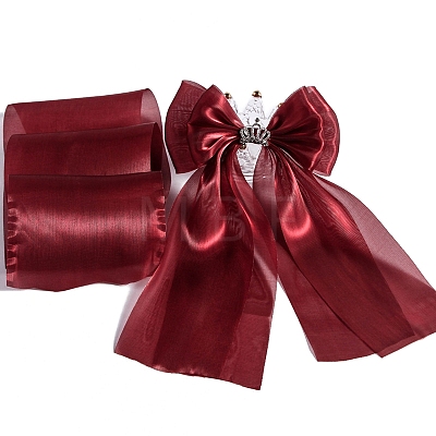 Polyester Ribbon for DIY Craft Gift Bouquet Wrapping Bow Making PW-WG8ABFF-05-1