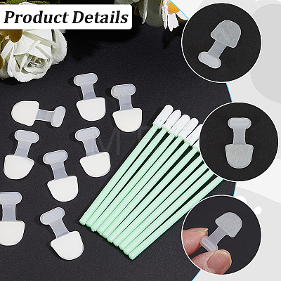 10Pcs Silicone Mobile Anti-Dust Plugs DIY-SC0033-83B-1