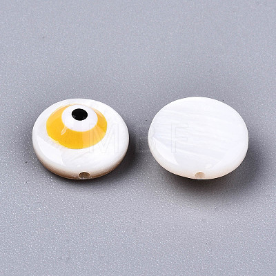 Natural Freshwater Shell Beads SHEL-T018-10A-1