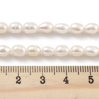 Natural Cultured Freshwater Pearl Beads Strands PEAR-P062-06D-1